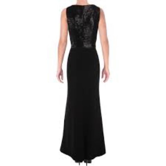 NWT Ralph Lauren Zorea Sequin Gown Dress Maxi - Picture 2 of 12